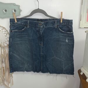 J crew size 12 denim skirt